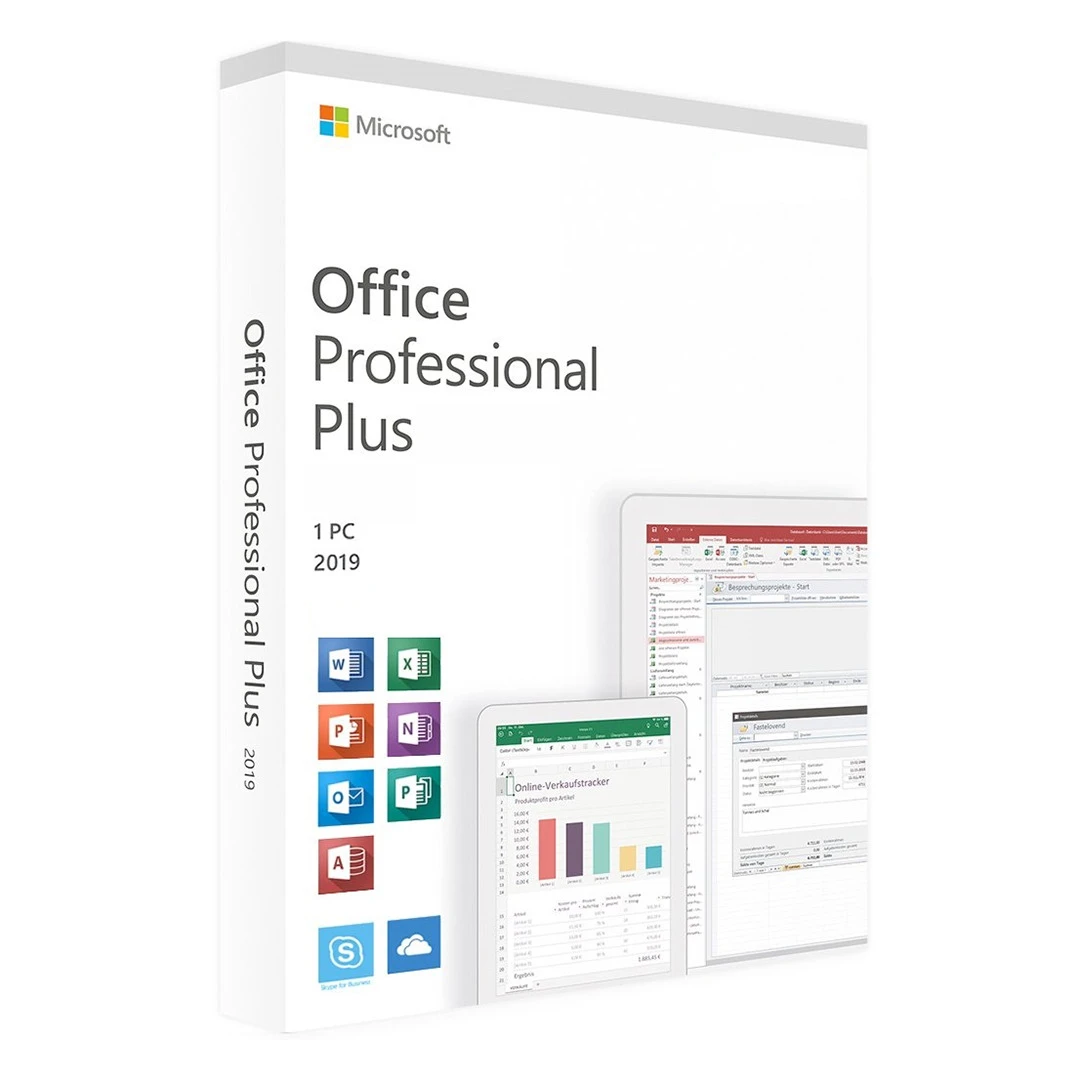 Office 2019 Professional Plus, 32/64 bit, Multilanguage, ISO Retail, licenta digitala - 