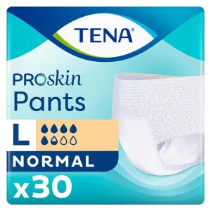 Scutece pentru adulti tip chilot Tena Pants Normal, L, 30 buc - 