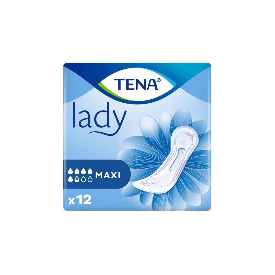 Absorbante pentru incontinenta Tena Lady Maxi Insta Dry, 12 buc - 