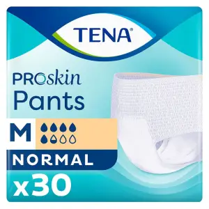 Scutece pentru adulti tip chilot Tena Pants Normal, M, 30 buc - 