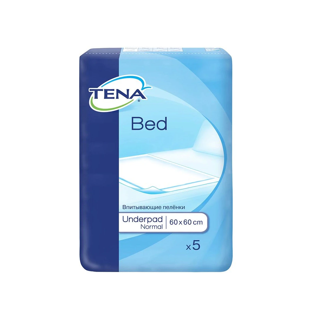 Aleze / Protectii pentru pat TENA Bed Normal, 60 x 60 cm, 5 buc - 