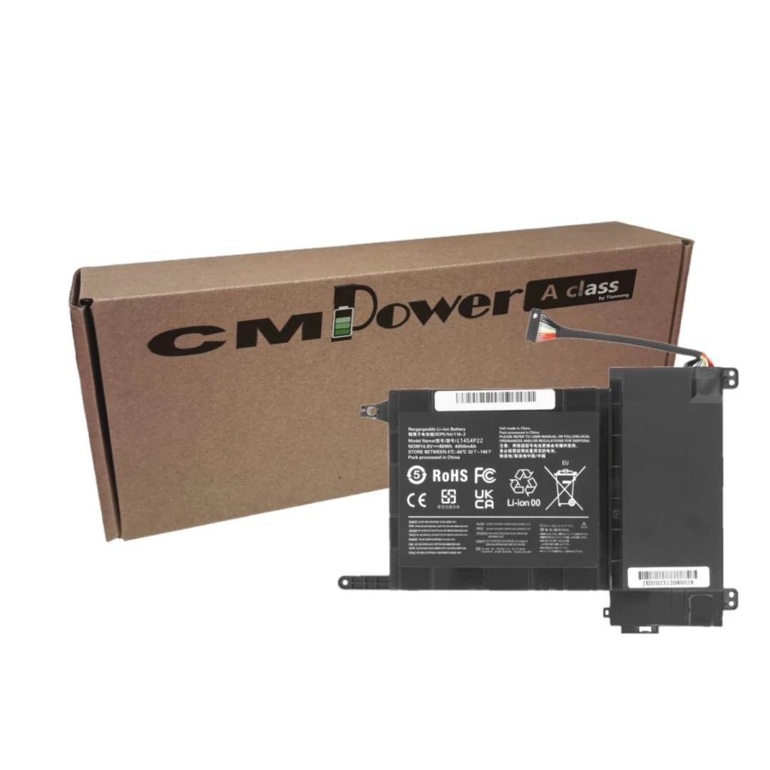 Baterie laptop CM Power compatibila cu Lenovo IdeaPad Y700, Y700-15 L14S4P22 - 