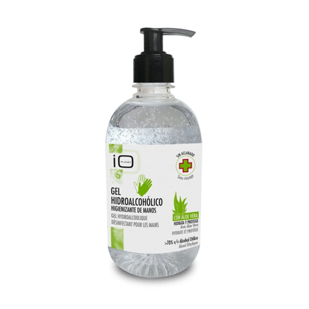 IO Planet Gel Hidroalcoolic Igienizant cu Aloe Vera 500 ml - 