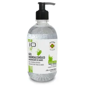 IO Planet Gel Hidroalcoolic Igienizant cu Aloe Vera 500 ml - 