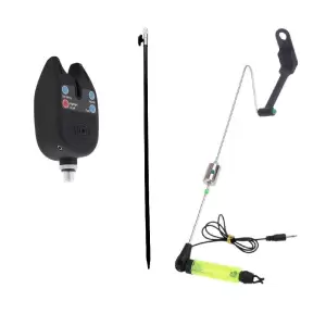 Senzor TLI 01 pentru pescuit si swinger cu tija, contragreutate L, locas pentru starlet si led puternic - 