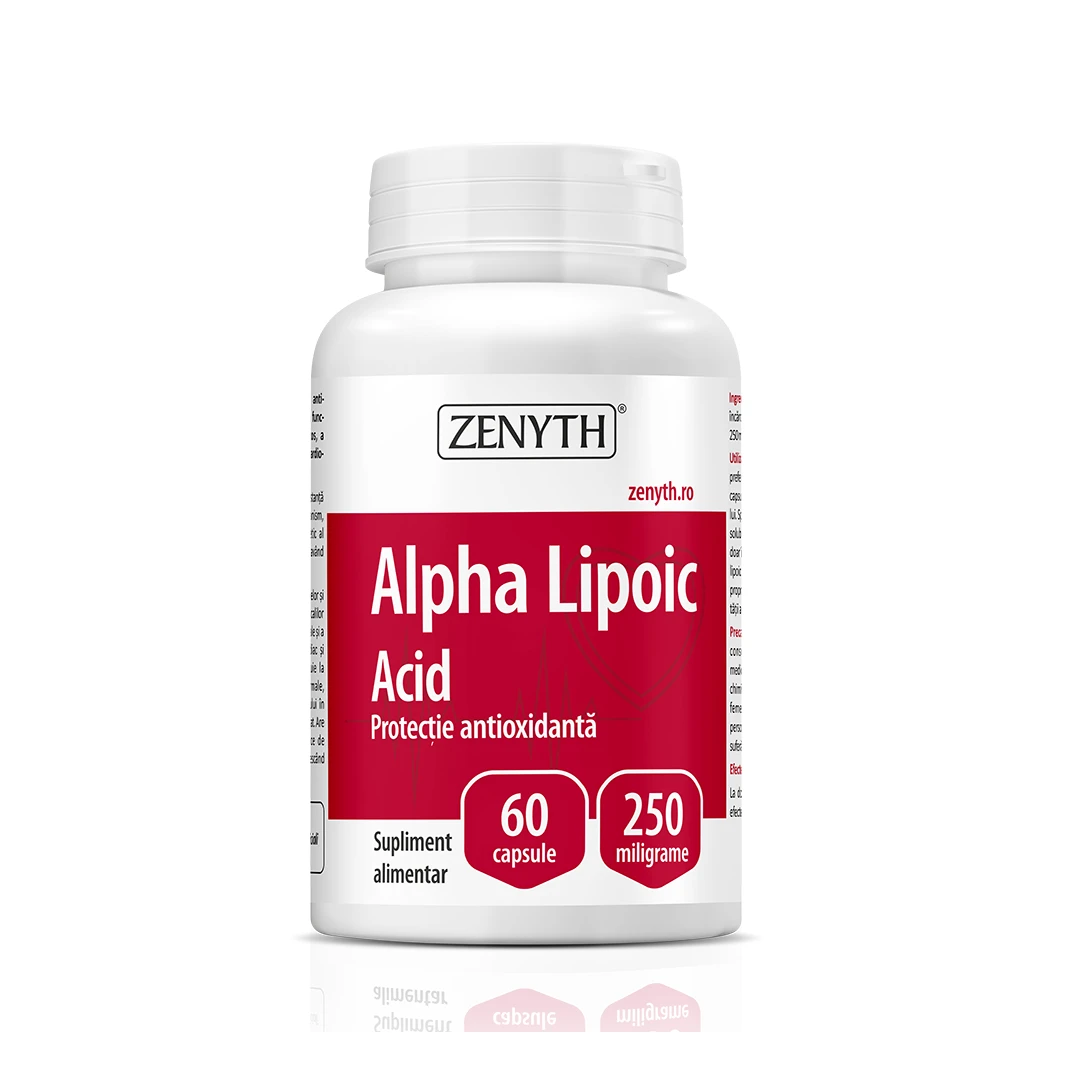 Alpha Lipoic Acid, 60 capsule, Zenyth - 