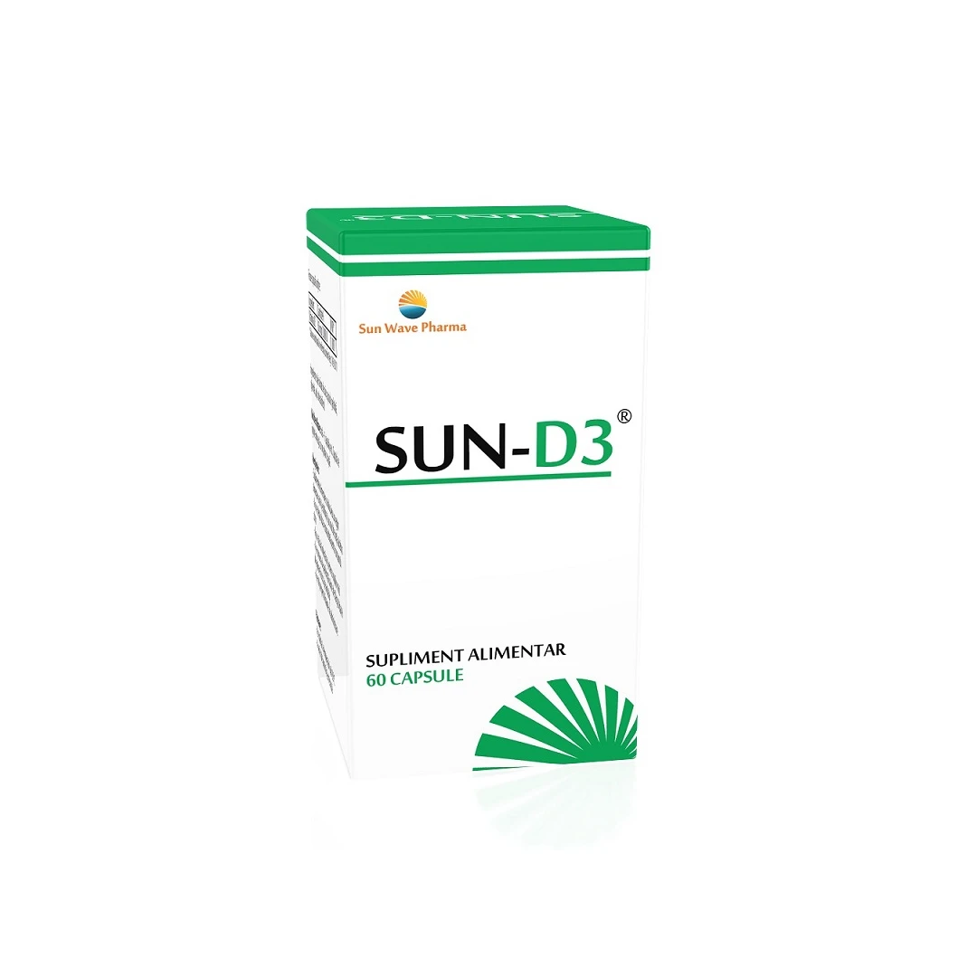 Sun-D3, 60 capsule, Sun Wave Pharma - 