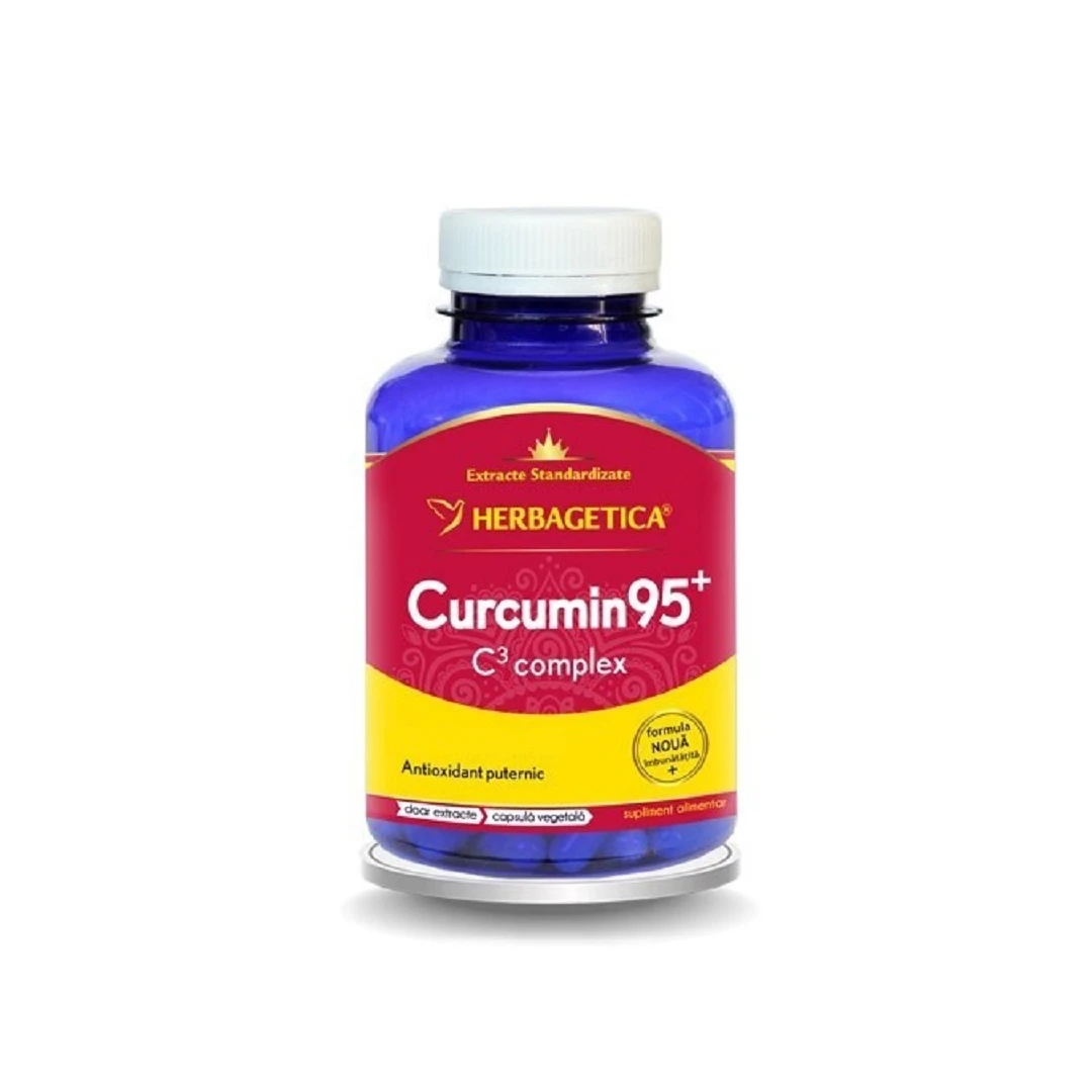 Curcumin95 C3 Complex, 120 capsule, Herbagetica - 