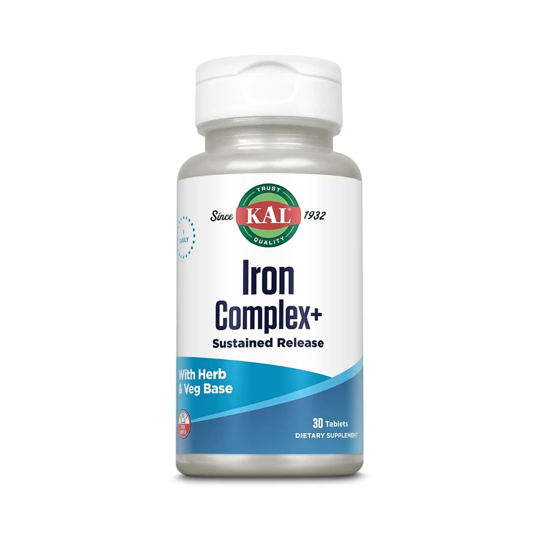 Iron Complex +, 30 tablete, Kal - 
