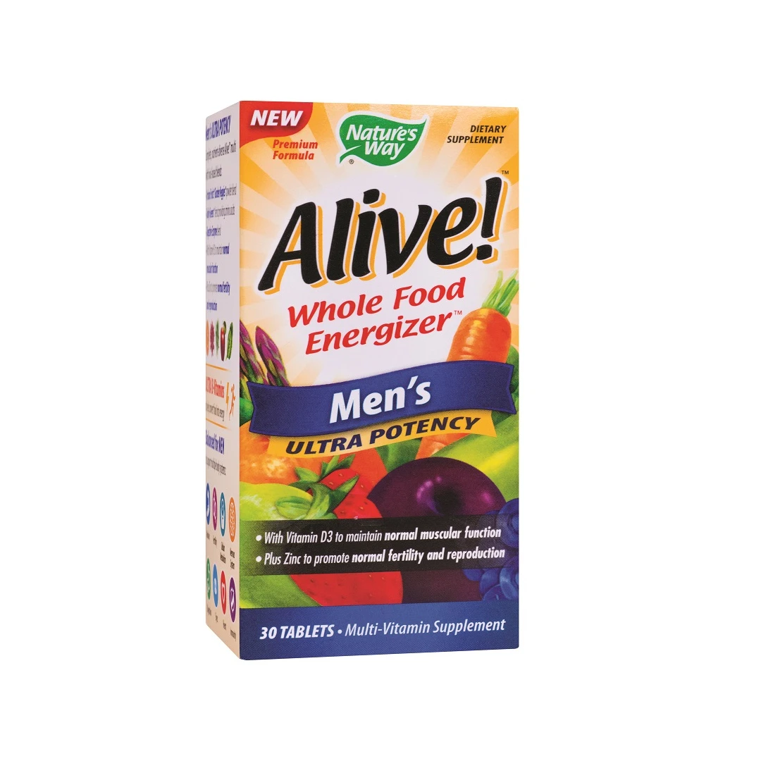 Alive Men's Ultra, 30 tablete filmate, Natures Way - 