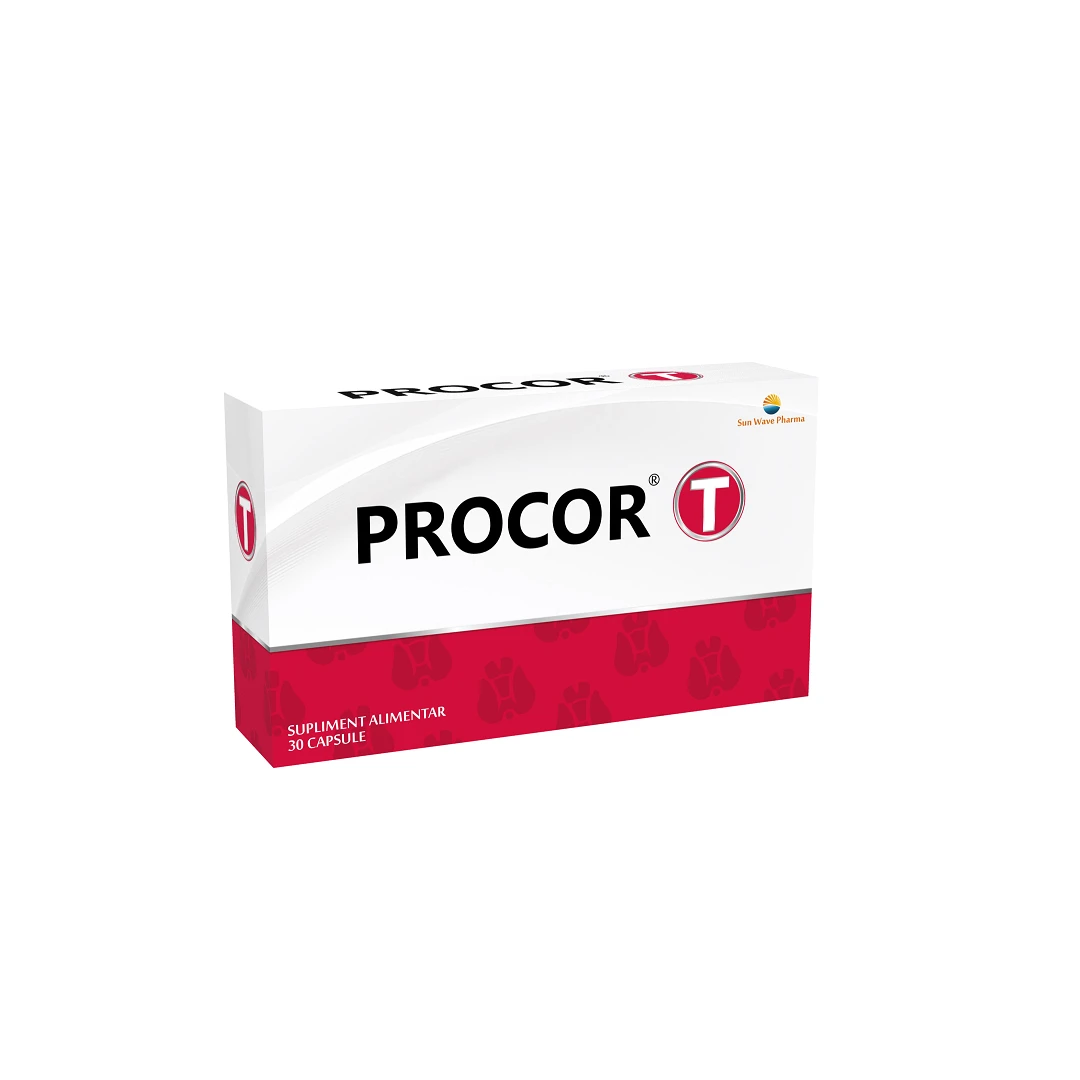 Procor T, 30 capsule, Sun Wave Pharma - 