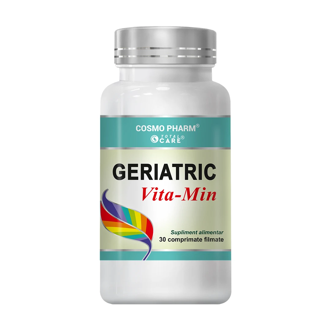 Geriatic Vita-Min, 30 tablete, Cosmopharma - 