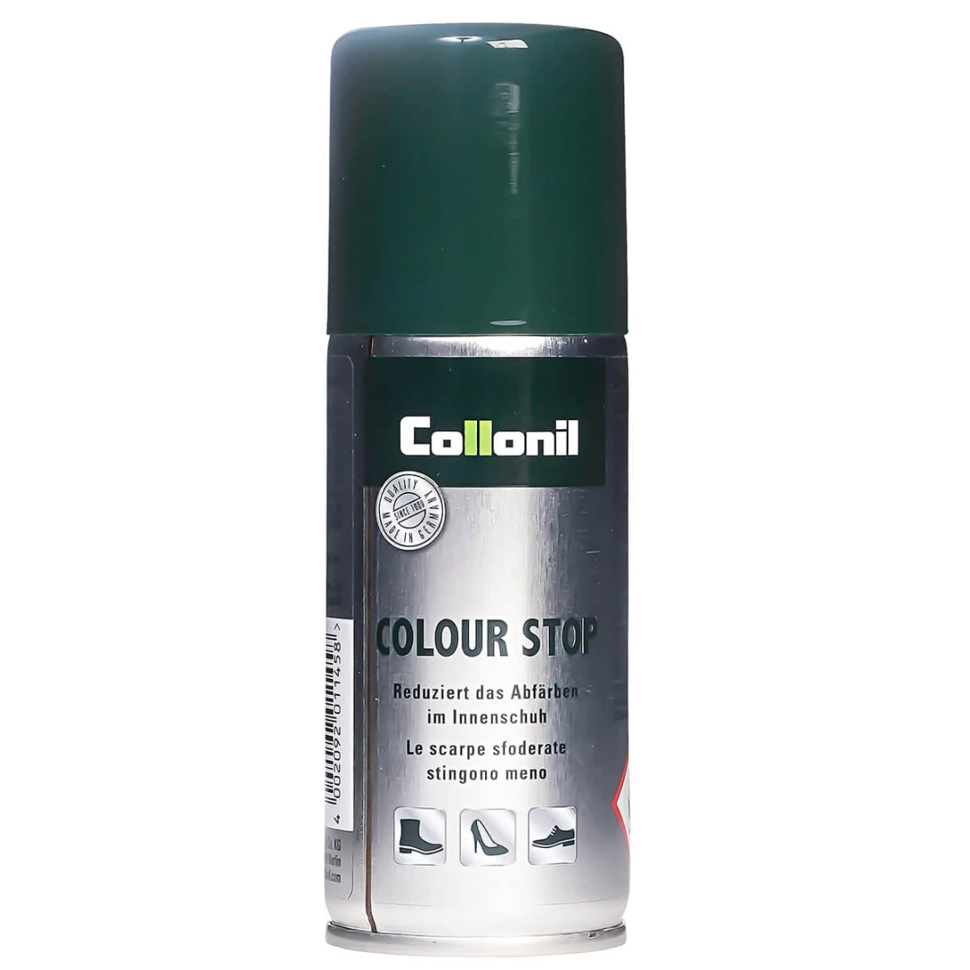 Fixator culoare pentru prevenirea migrarii culorilor in interiorul pantofilor Collonil Colour Stop, 100 ml - 