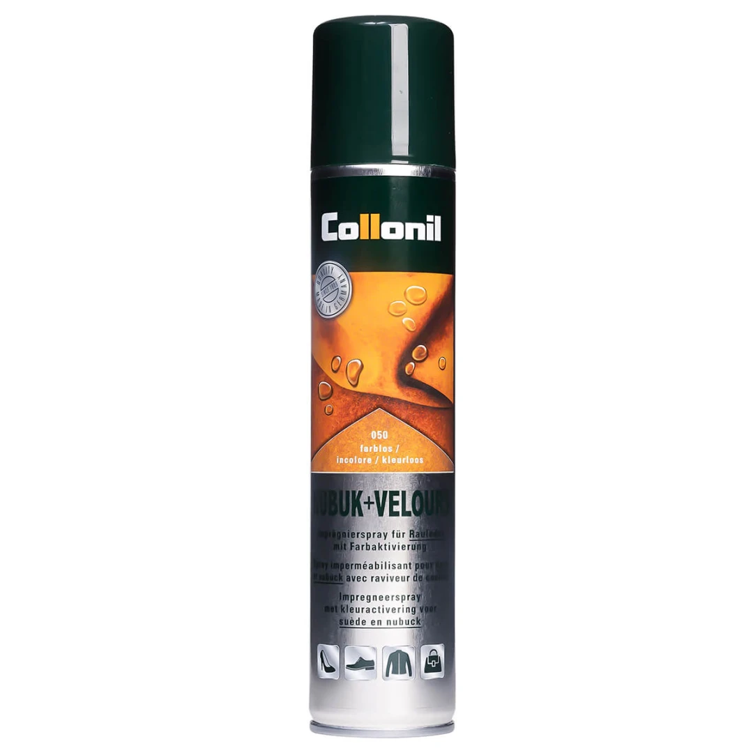 Spray impregnare si ingrijire piele intoarsa Collonil Nubuk + Velours, 200 ml, incolor - 