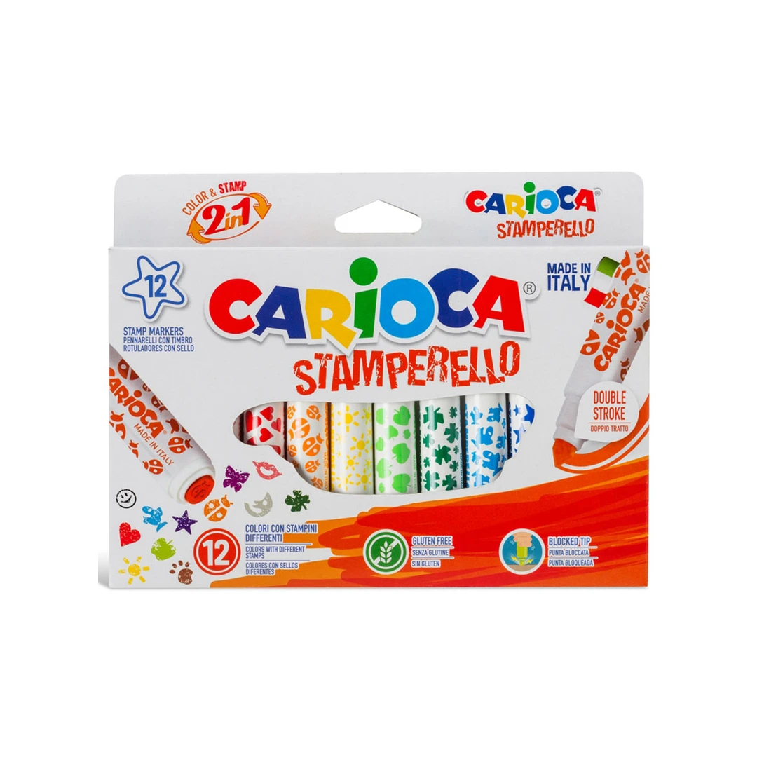 Set Carioca Stamperello, 12 buc/set - 