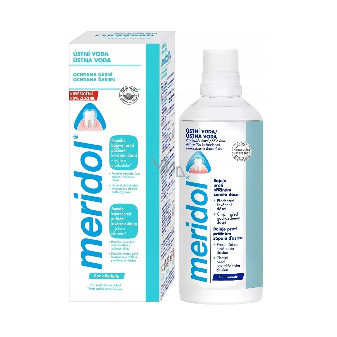 Apa de gura cu protectie pentru gingii, Meridol, 400 ml - 
