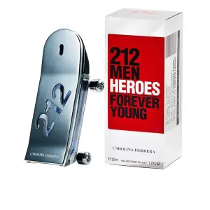 Apa de Toaleta cu vaporizator, Carolina Herrera 212 Men Heroes, 50 ml - 