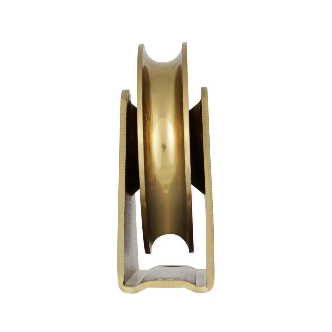 Roata Aplicata tip R cu Suport si Rulment pentru Porti Culisante EvoTools, diametru 80 mm - 