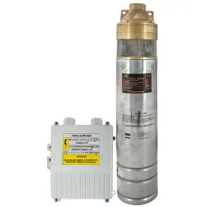 Pompa submersibila centrifugala Evotools, 750 W, diametru pompa 4", racord refulare 1", cablu 10 m, Inox - 