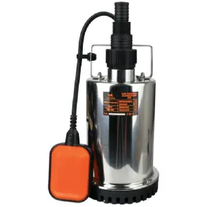 Pompa submersibila carcasa inox Evotools, 550W, debit max 140 l/min, adancime max 7 m, plutitor electric - 