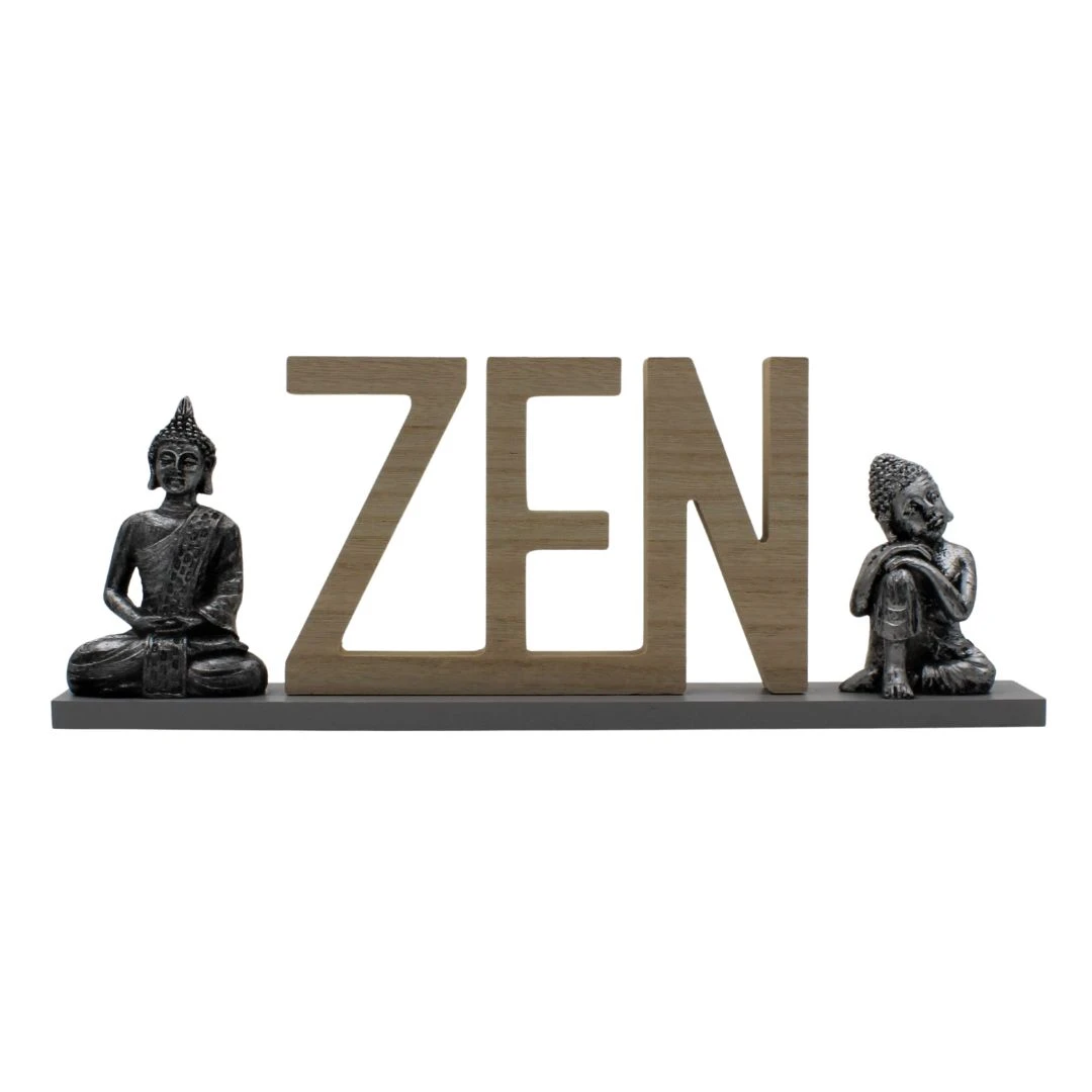 Decorațiune interior Buddha Zen 36x13.5x4.5 cm - 