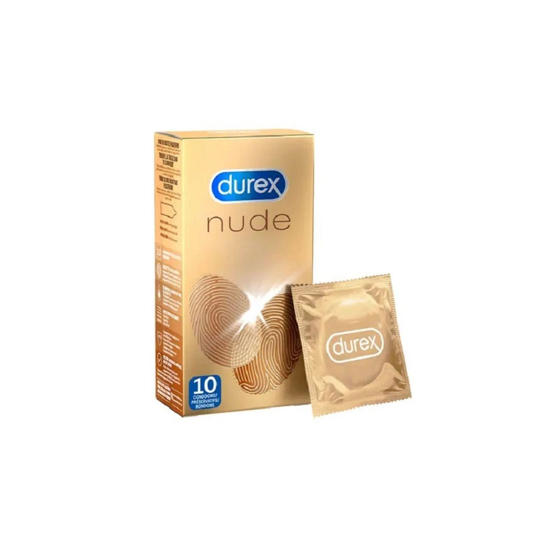 Prezervative Durex Nude Sans Latex, 10 buc - 