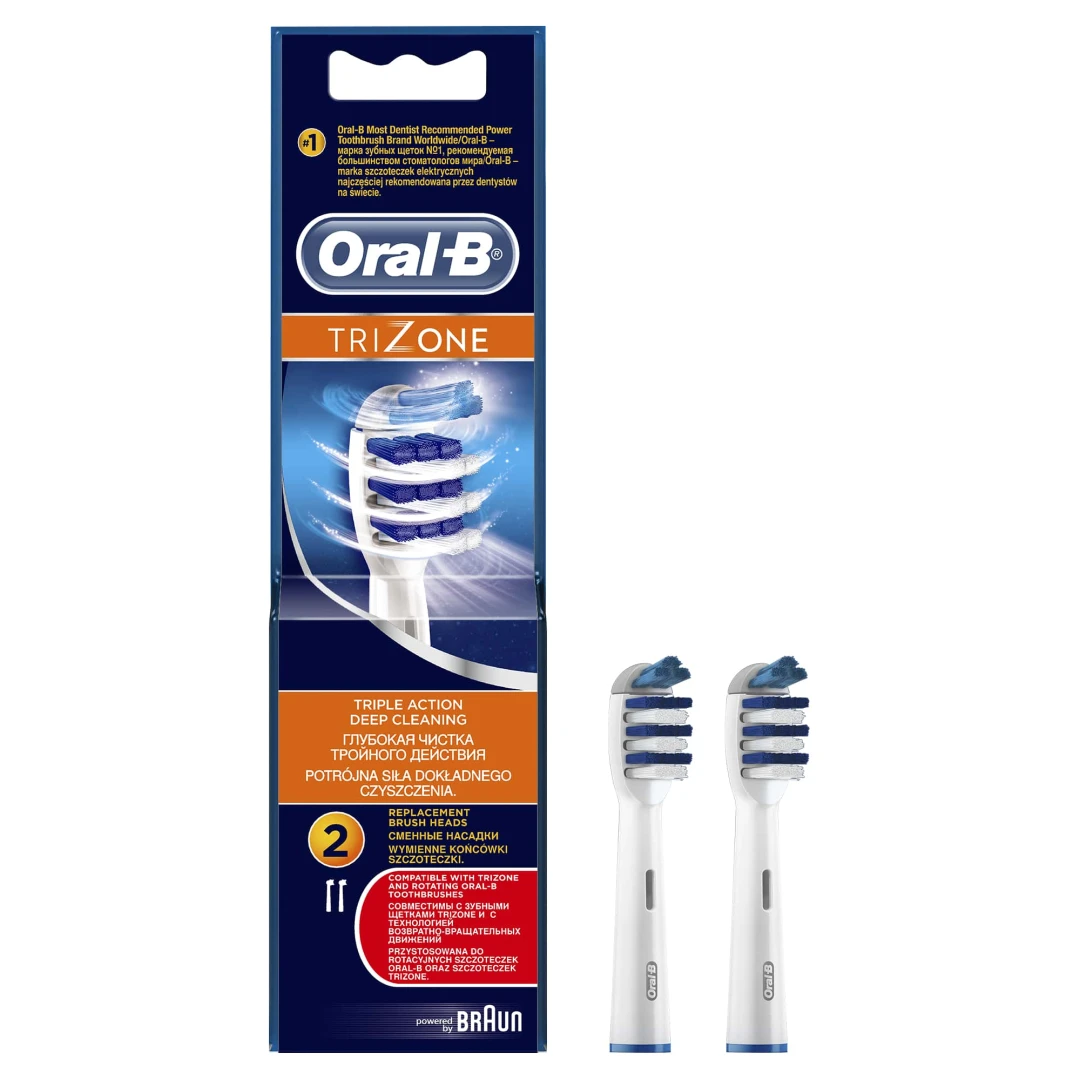 Rezerva periuta de dinti Oral-B, 2 buc, Trizone - 