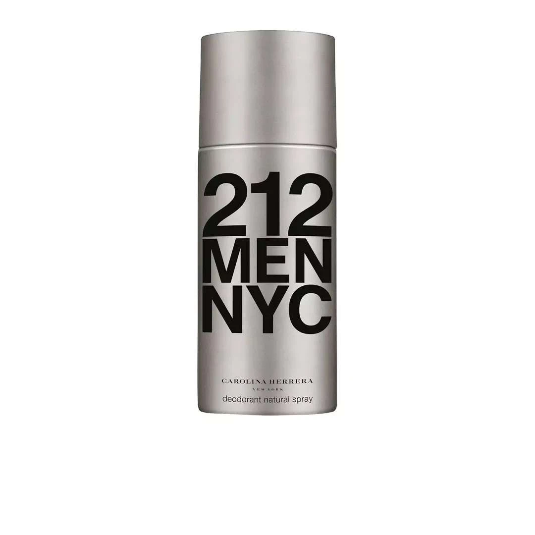 Deodorant-spray pentru barbati, Carolina Herrera 212 NYC Men desodorante vaporizador, 150 ml - 