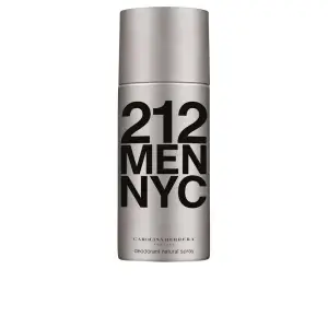 Deodorant-spray pentru barbati, Carolina Herrera 212 NYC Men desodorante vaporizador, 150 ml - 