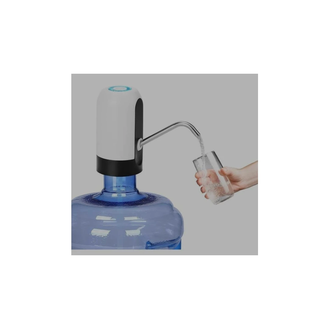 Dispozitiv electric reincarcabil de pompare apa, pentru sticle PET de 10l, buton on/off - 