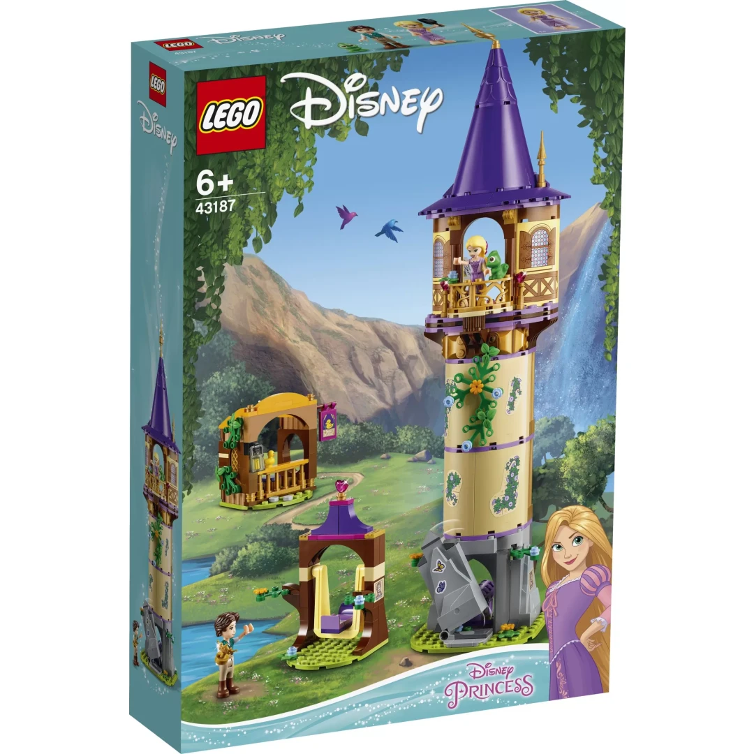 LEGO DISNEY PRINCESS  RAPUNZEL&#39;S TOWER 43187 - 