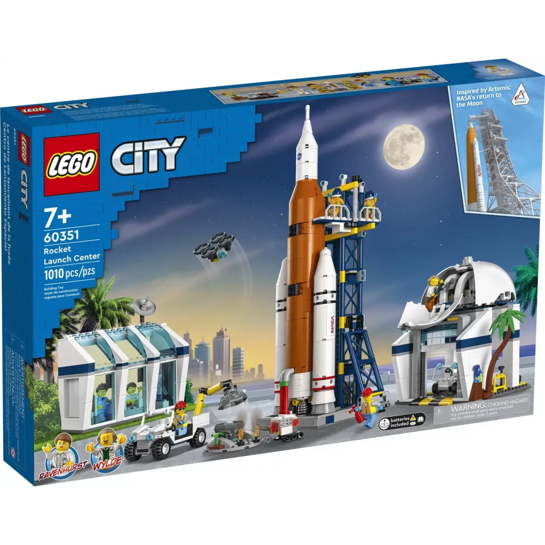 LEGO CITY CENTRUL DE LANSARE AL RACHETELOR 60351 - 