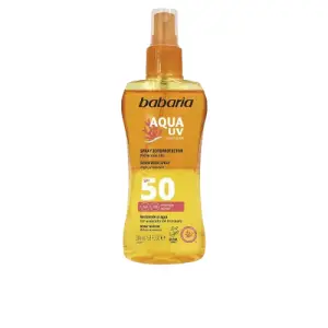 Spray corporal bifazic cu protectie solara ridicata SPF50, Babaria Solar aqua UV, 200 ml - 