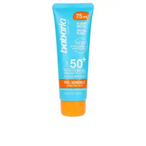 Crema faciala cu protectie solara ridicata SPF50 pentru tenul sensibil, Babaria Solar adn sensitive, 75 ml - 