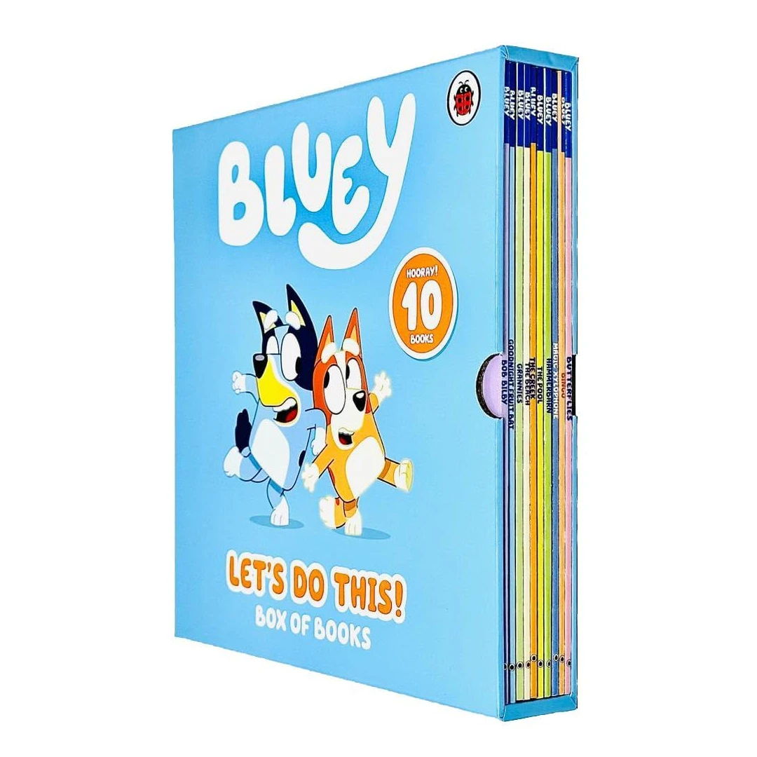 Bluey Lets Do This! 10 Picture Books Story Collection Box Set,Bluey  - Editura Ladybird ltd - 