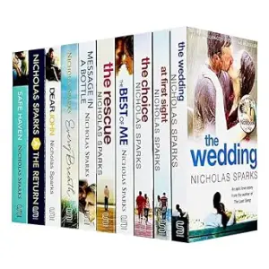 Nicholas Sparks Collection 10 Books Set (The Wedding, At First Sight, The Choice, The Best Of Me, The Rescue, Message In A Bottle, Every Breath, Dear John, The Return, Safe Haven),Nicholas Sparks - Ed - 
