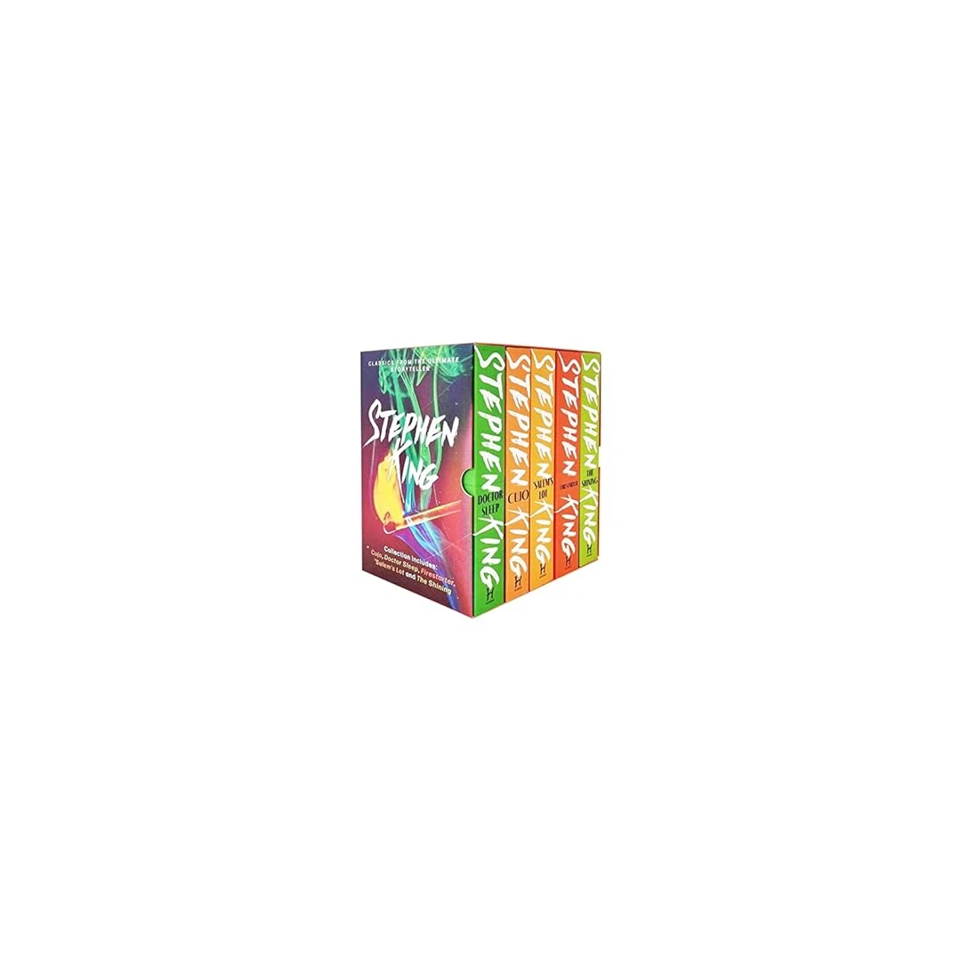 Stephen King 5 Books Collection Box Set (Cujo,  Salem S Lot, The Shining, Doctor Sleep, Fire Starter),Stephen King - Editura Hodder Ltd - 