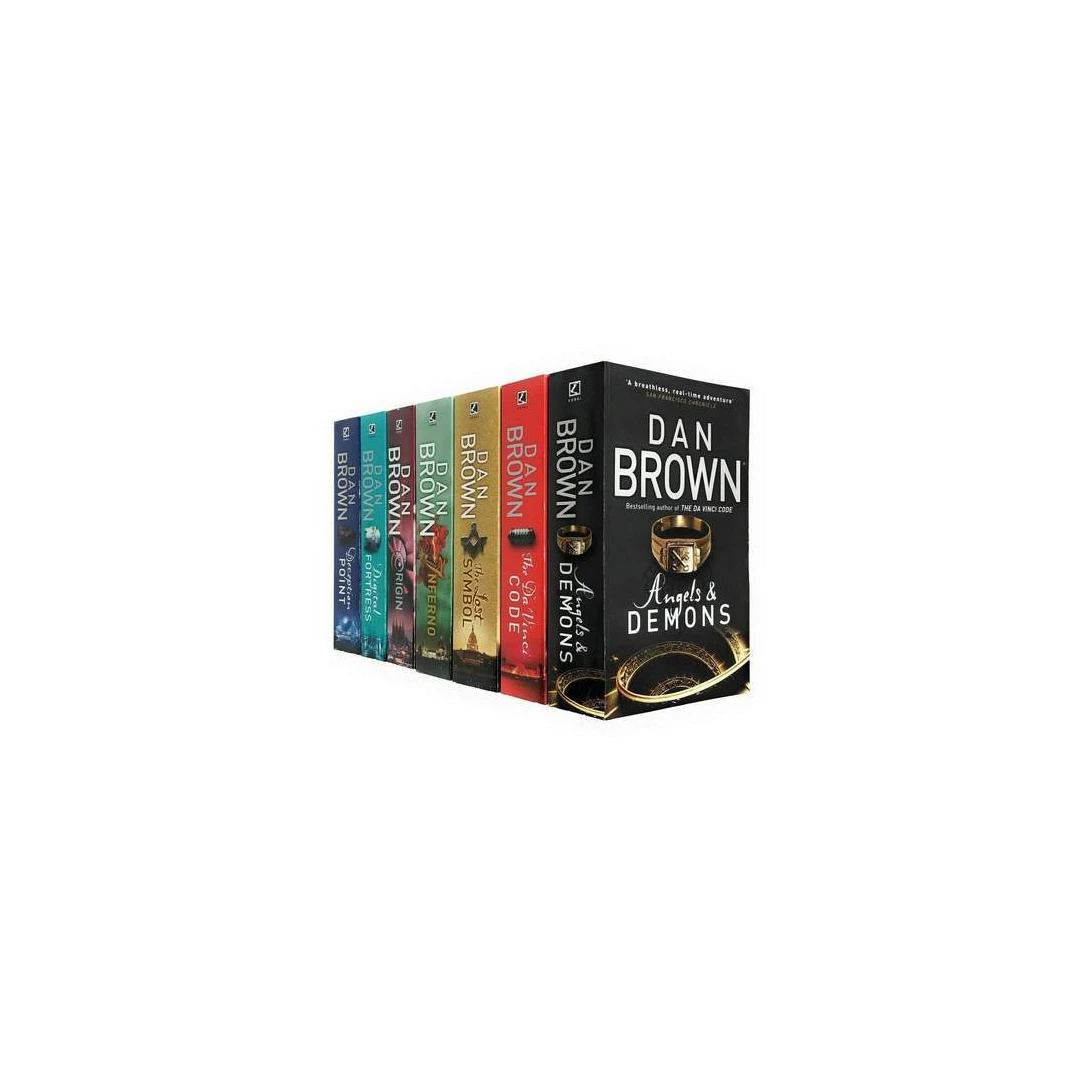 Dan Brown Robert Langdon Series 7 Books Collection Set,Dan Brown  - Editura Corgi  Bantam Press - 