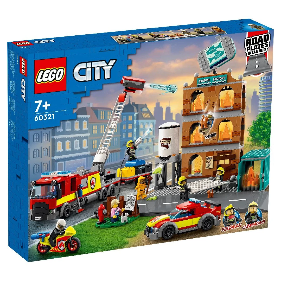 LEGO City brigada de pompieri 60321 - 