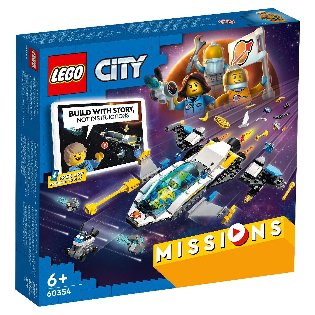 LEGO City misiuni de explorare spatiala pe Marte 60354 - 