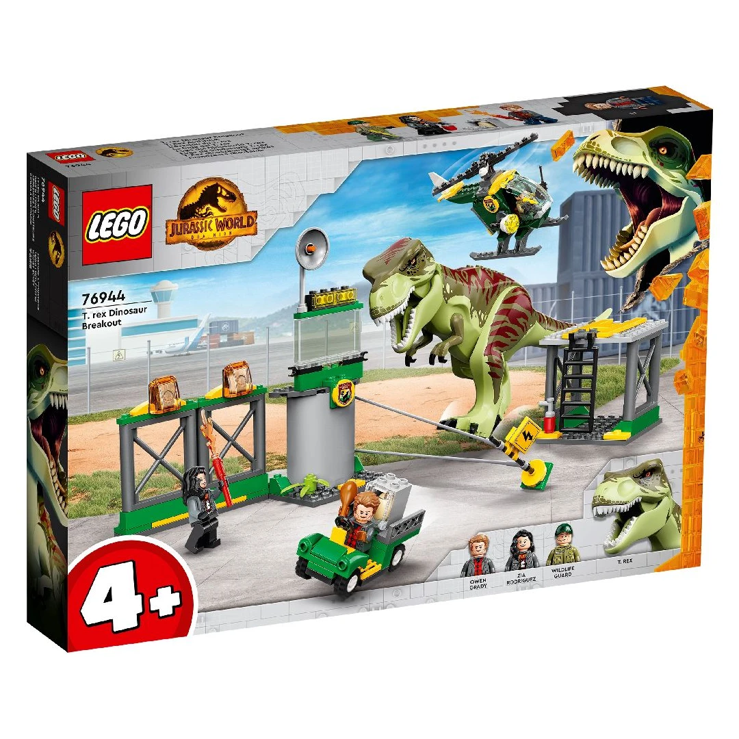 LEGO Jurassic world evadarea dinozaurului T Rex 76944 - 
