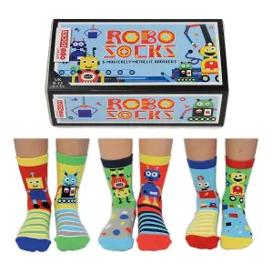 Set 6 șosete copii Robo Socks - 