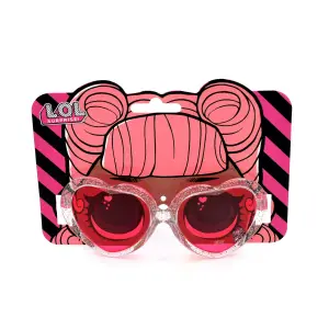 Ochelari de soare pentru copii "LOL" roz - 