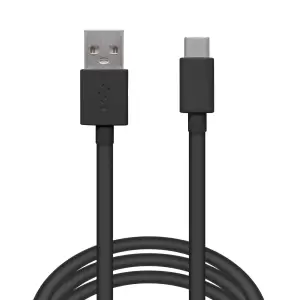 Cablu de date - USB Tip-C - negru - 1m - <p>Cablu USB  tip C pt. transferul de date si incarcarea rapida si eficienta a telefoanelor mobile sau a tabletelor prevazute cu asemenea conexiune. Culoare: negru. Lungime: 1m. Invelis siliconic</p>