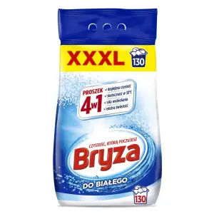 Bryza WHITE Detergent pudra pentru rufe 130 spalari | 8,45 kg PL - 