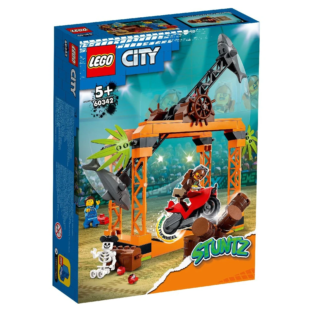 LEGO City Stuntz provocarea de cascadorii atacul rechinului 60342 - 