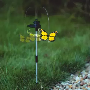 Fluture solar cu miscare de zbor - 4 culori - 