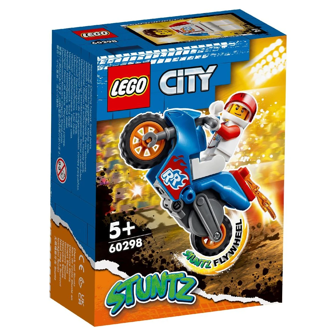 LEGO City motocicleta de cascadorie-racheta 60298 - 