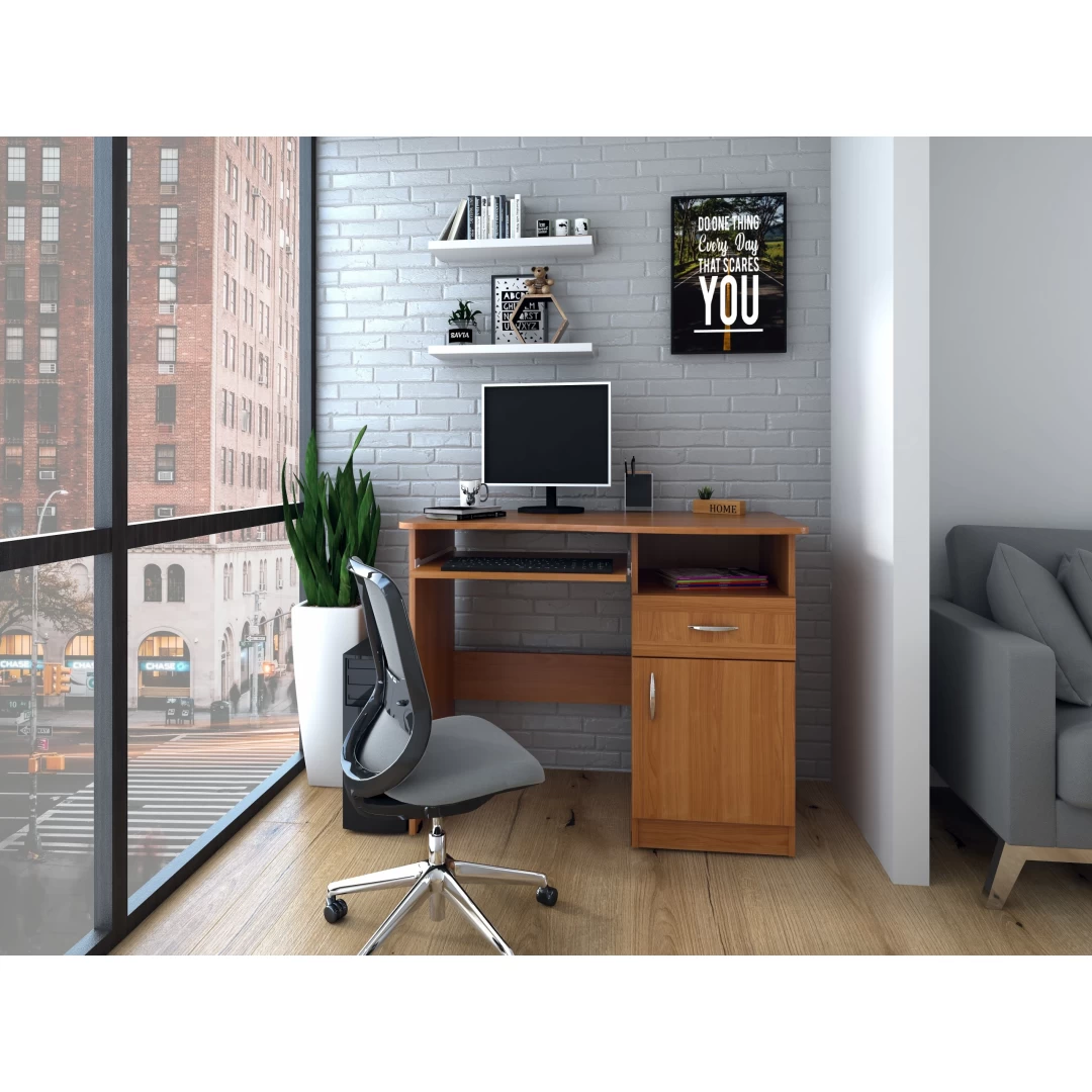 BIROU ELIZE CIRES - Avem pentru tine mobilier birou L102xA62xi82cm, culoare cires. Mobila birou de calitate la preturi avantajoase.