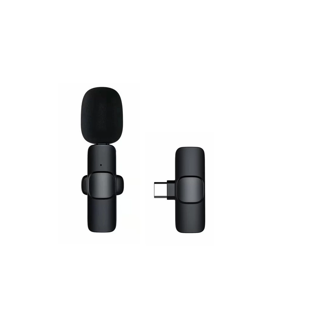 Microfon Lavaliera Omnidirectional Wireless K1, USB C, Xiaokoa - 